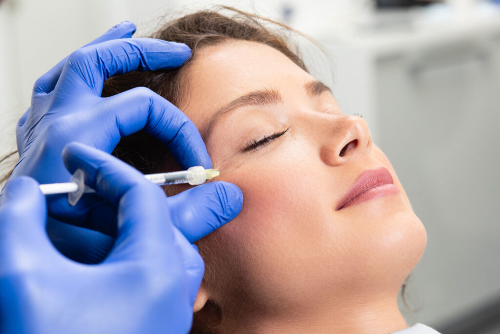 aplicação de botox