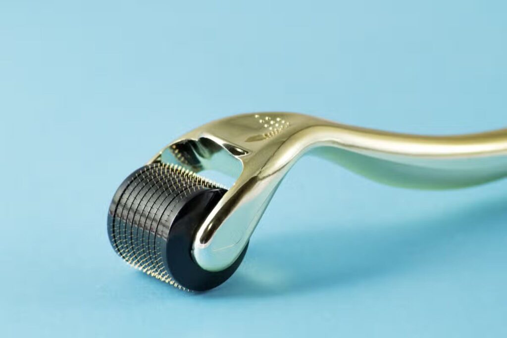 foto de um aparelho de microagulhamento- roller