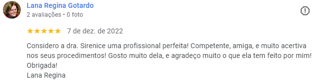 avaliação do Google- texto 17