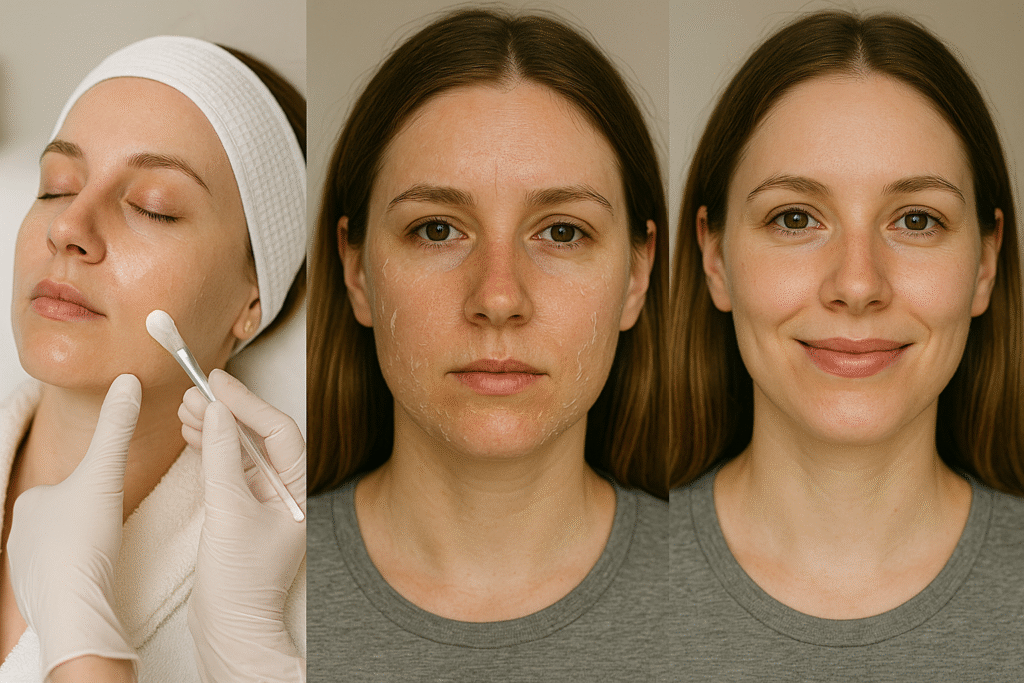 Peeling é um dos tratamentos estéticos mais realizados mulher nas fases do peeling