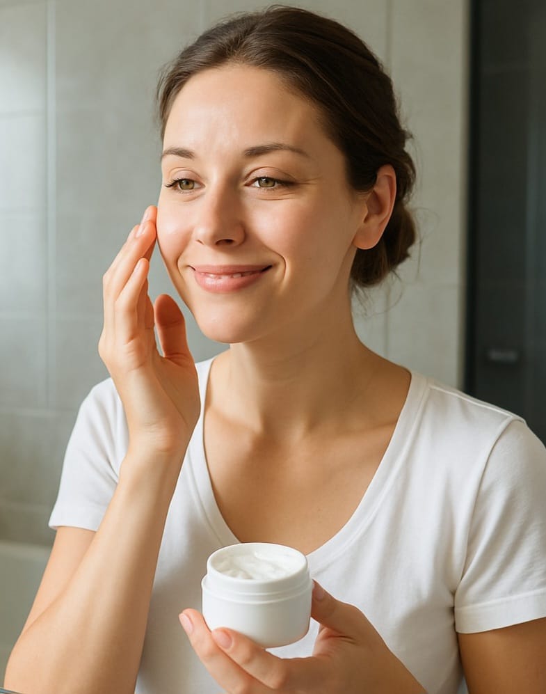 Usar hidratante diariamente no corpo todo é uma forma de se proteger.